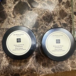 Jo Malone Body Cream (2) New Unused Sealed English Pear